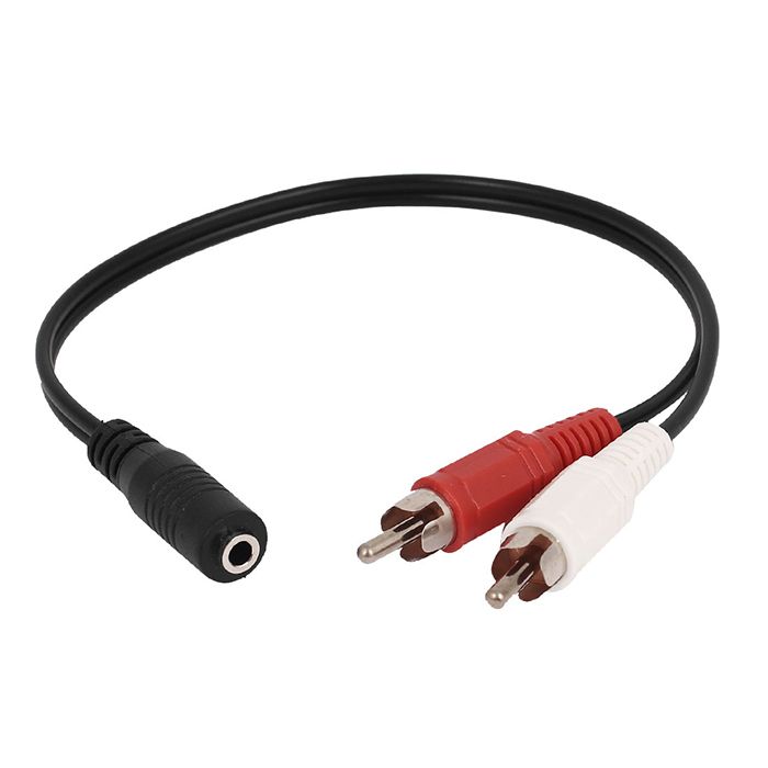 Aux to Audio Video Cable
