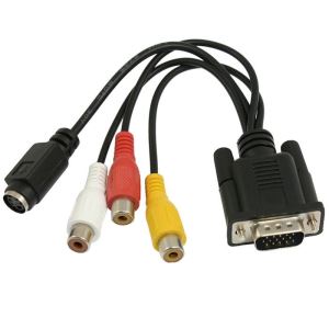VGA to Audio Video Cable