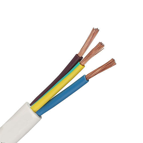 PVC Sheathed Flexible Rvv Round 3 Cores Cables